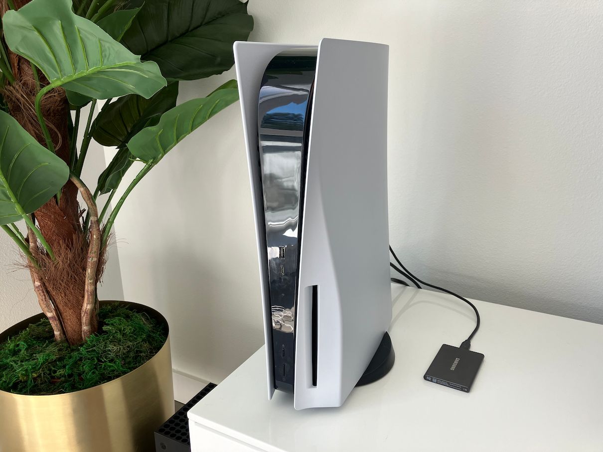 PlayStation 5 front view
