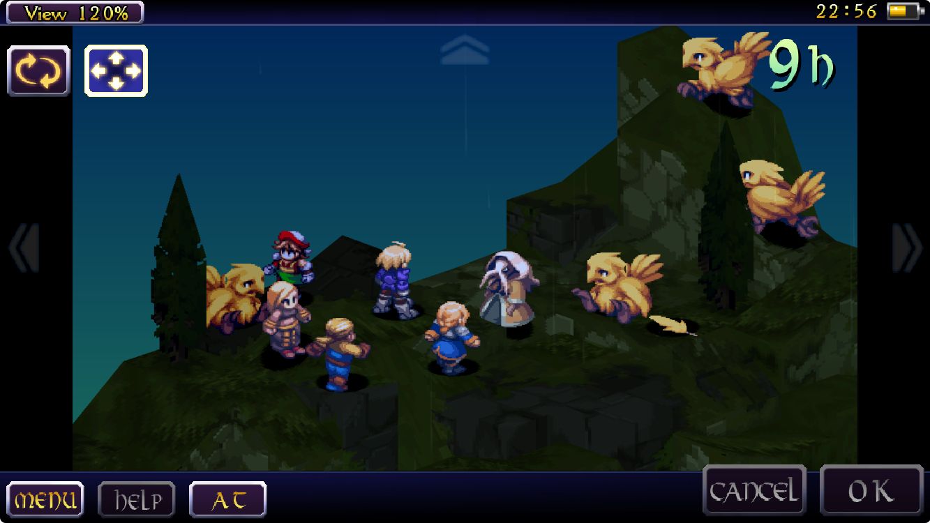 Final Fantasy Tactics battle scene