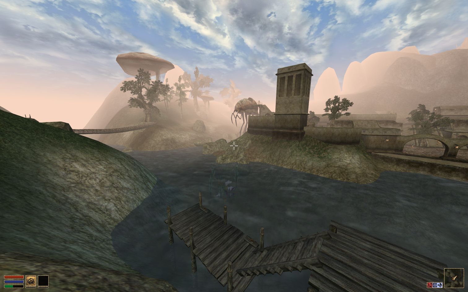 The Elder Scrolls III: Morrowind view of Suran